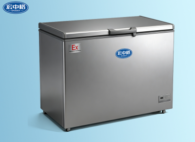 風(fēng)冷臥式防爆冰柜BL-WS250LFG